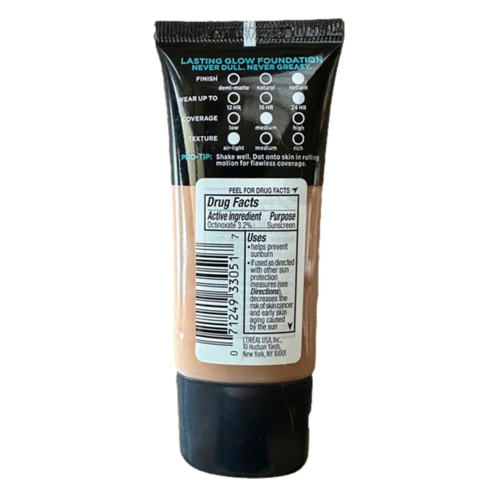 New L’Oréal Infallible Pro-Glow Foundation‎ 210 Classic Tan